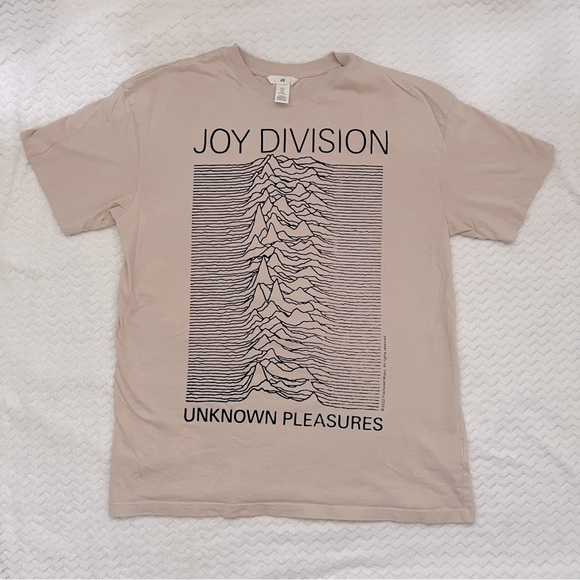 H&M Other - H&M JOY DIVISION Oversize Tee, Off-White, Size M, Like New